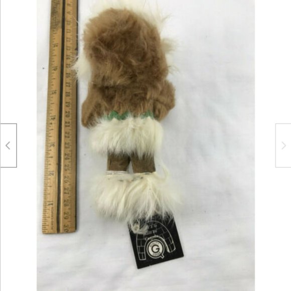 Vintage Eskimo Inuit 6" Doll with Tag Open Close Sleepy Eyes Made in Canada - Picture 4 of 4